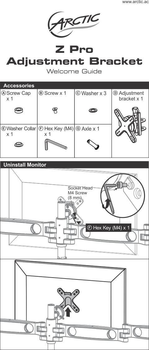 Z Pro Adjustment Bracket