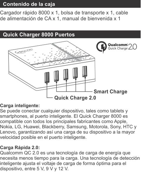 Quick Charger 8000