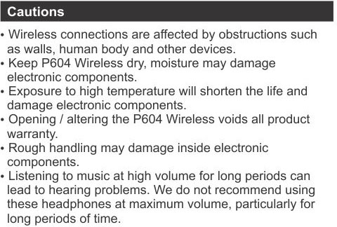P604 Wireless