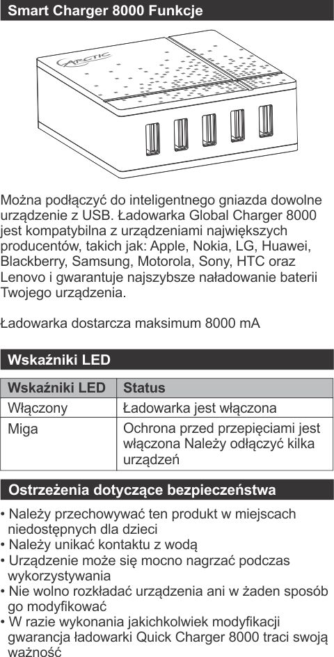 Smart Charger 8000