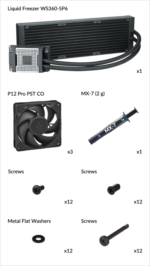 Liquid Freezer WS360-SP6