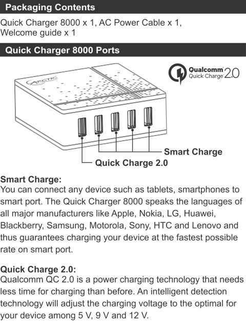 Quick Charger 8000
