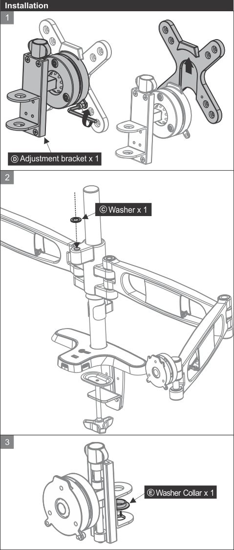 Z Pro Adjustment Bracket