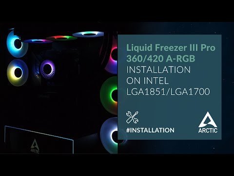 ARCTIC Liquid Freezer III Pro 360 A-RGB - User Manual