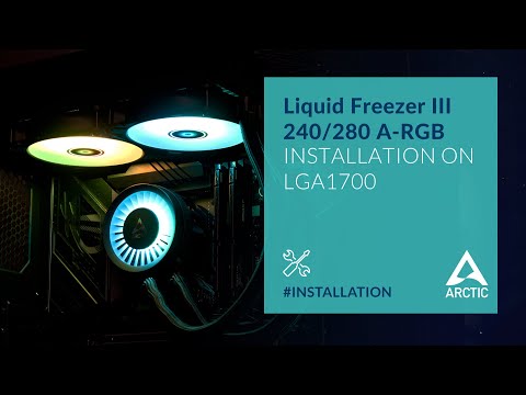 ARCTIC Liquid Freezer III 280 A-RGB Rev 2 - User Manual