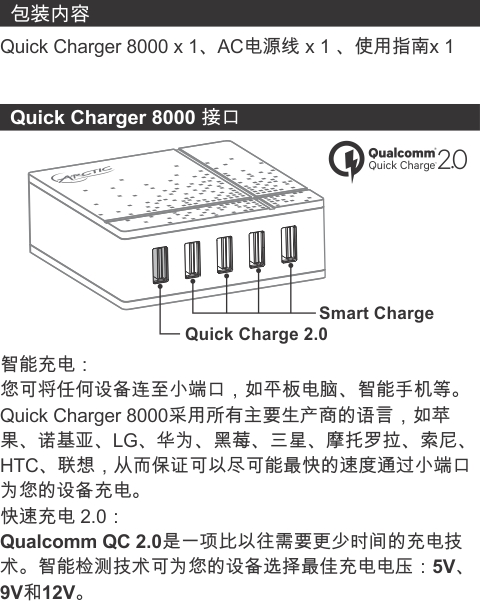 Quick Charger 8000